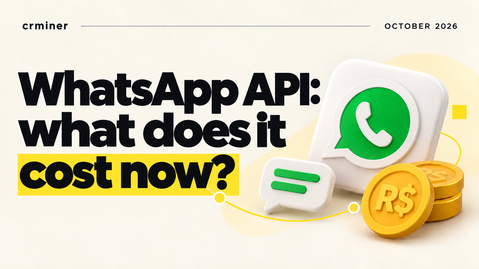Cover of the article WhatsApp API: how much does it cost now?